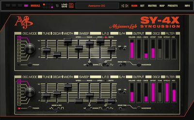 The Syncussion goes berserk with Aly James' beastly SY-4X drum synth plugin