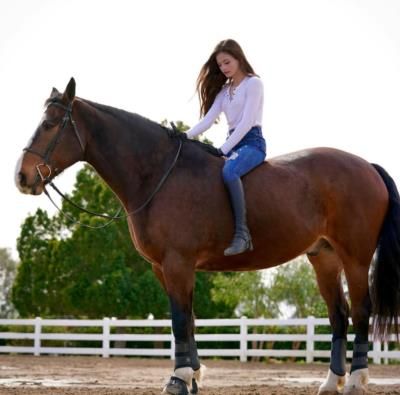 Mackenzie Foy Radiates Elegance On Horseback