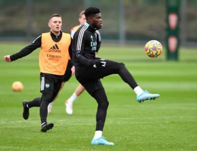 Thomas Partey's Intense Training In Pursuit Of Football Excellence