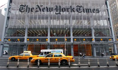 New York Times will no longer endorse candidates outside presidential races