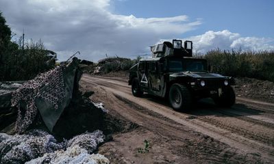 At the Sudzha crossing where Ukrainian troops pushed into Russia nerves are tense