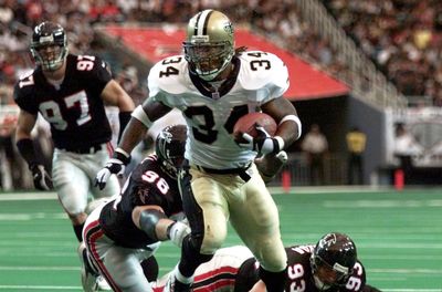 Ricky Williams’ 26-yard rushing TD against the Falcons is our Saints Play of the Day