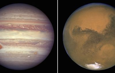 Don’t Miss This Rare Chance to See Mars And Jupiter Side-By-Side Early Tomorrow Morning