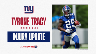 Tyrone Tracy injury update: Giants get good news