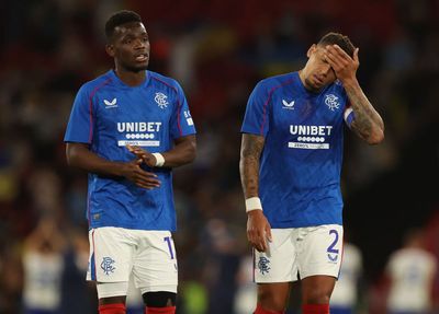 Rangers exit Champions League qualifier as manager brands red card ‘worst decision I have seen in football’