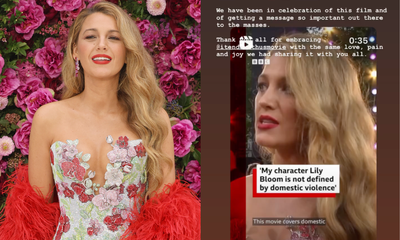 Blake Lively Drops IG Stories About Domestic Violence After Backlash Over It Ends With Us Promo