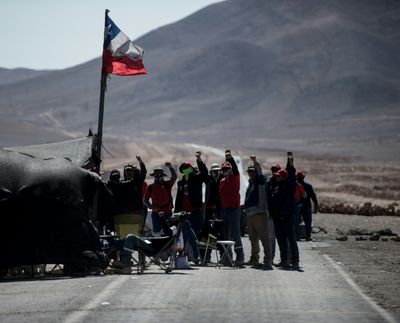 Workers Strike At World's Biggest Copper Mine In Chile