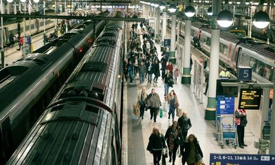 Violence against women on UK trains rises by 50% in two years