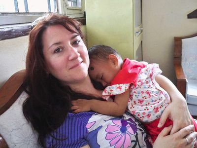 'I never thought I'd have a baby' Mum shares emotional adoption journey - that took her to Nepal