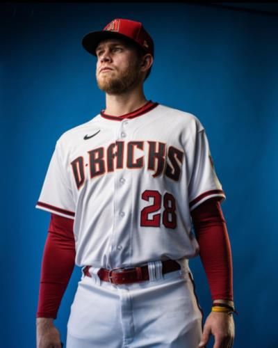 Seth Beer Exudes Confidence In Striking Baseball Portrait