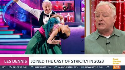 Les Dennis breaks silence on Strictly Come Dancing bullying row