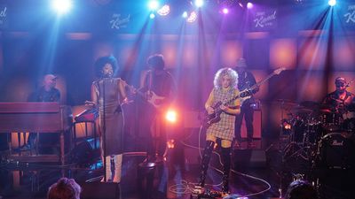 “People would book me for things, and I didn’t have a band. Then I found a winning combination of people and called the band Hodge Podge”: Grace Bowers solos her way through her inaugural late-night TV debut on Jimmy Kimmel Live!