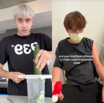 TikTok’s viral cucumber salad recipe sends couple to the hospital