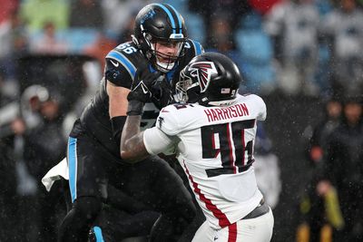 Falcons DL Zach Harrison, two others miss Wednesday’s practice