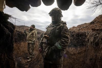 Russian Authorities Dig Defensive Trench Amid Ukrainian Incursion