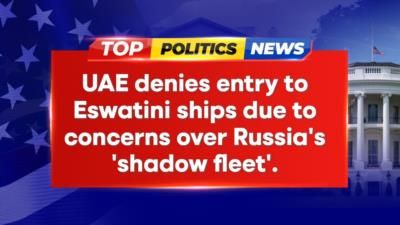 UAE Blocks Eswatini Ships In Crackdown On Russian 'Shadow Fleet'