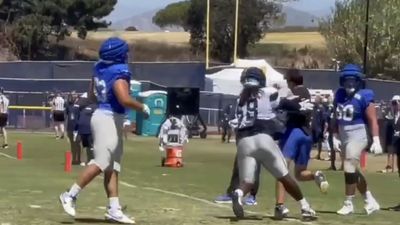 Tempers Flare As Cowboys DT Shoves Rams Equipment Intern to Ground at Joint Practice