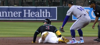 Joc Pederson’s grounder down the line hilariously turned into a wild Little League home run