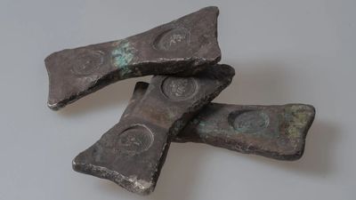 Rare Roman-era silver ingots depicting Constantine the Great seized from alleged black-market sale