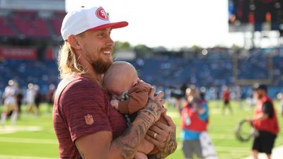 George Kittle Roasts 49ers Media for 'Atrocious' Fashion at Training Camp