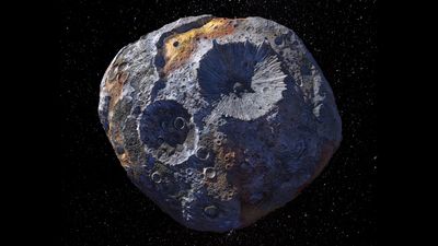 $100,000 quadrillion asteroid Psyche may be rusting, James Webb telescope reveals