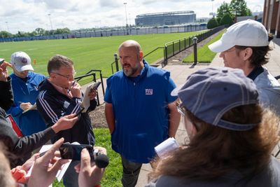 Halfway through training camp, Giants’ offensive line still unsettled