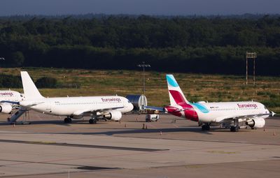 Climate activists protest at four German airports, halting traffic