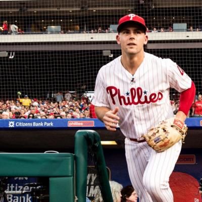 Scott Kingery Shows Determination And Focus Before Game