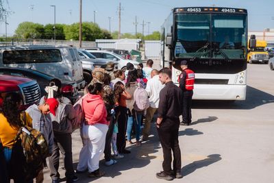 Greg Abbott’s migrant-bussing scheme foiled by decline in border crossings – report