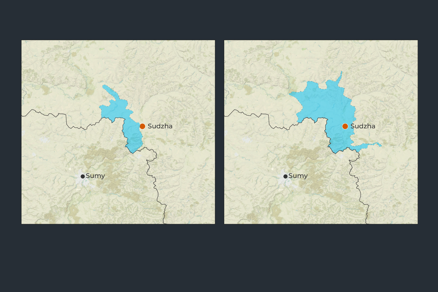 Mapping Ukraine’s Surprise Incursion Into Russia’s…