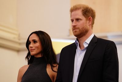 Watch: Harry and Meghan welcomed to Colombia by vice president