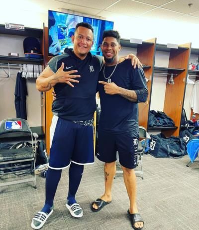 José Cisnero And Teammate Radiate Camaraderie In Smiling Photo