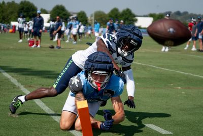 Trash talk reigns supreme between the Seahawks and Titans at practice