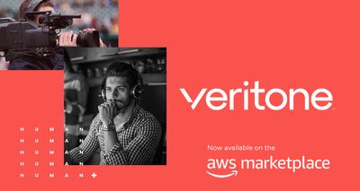 Veritone Makes AI M&E Solutions Available in AWS Marketplace