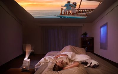 BenQ's GV50 projector brings big-screen thrills to your bedroom ceiling