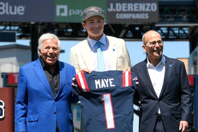 Patriots QB Drake Maye gets strong endorsement from Robert Kraft