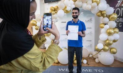 ‘Unbelievably proud’: Luton pupils celebrate A-level and BTec results