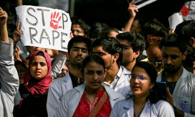 Indian medics step up strike in protest at doctor’s rape and murder