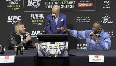 Daniel Cormier: Israel Adesanya’s emotional UFC 305 press conference may sway fans in his favor