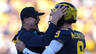 Jim Harbaugh Offers Inspiring Message to J.J. McCarthy After Season-Ending Injury