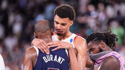 Victor Wembanyama Shares What He Told Kevin Durant After France-USA Gold Medal Game