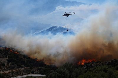 Turkey battling four wildfires as temperatures soar