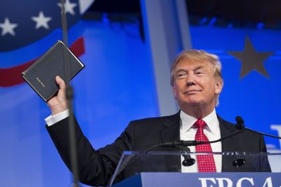 Donald Trump made $300,000 for promoting a Bible, filings show