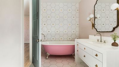 10 bathroom accent wall ideas – perk yours up with paint, tiles or wallpaper