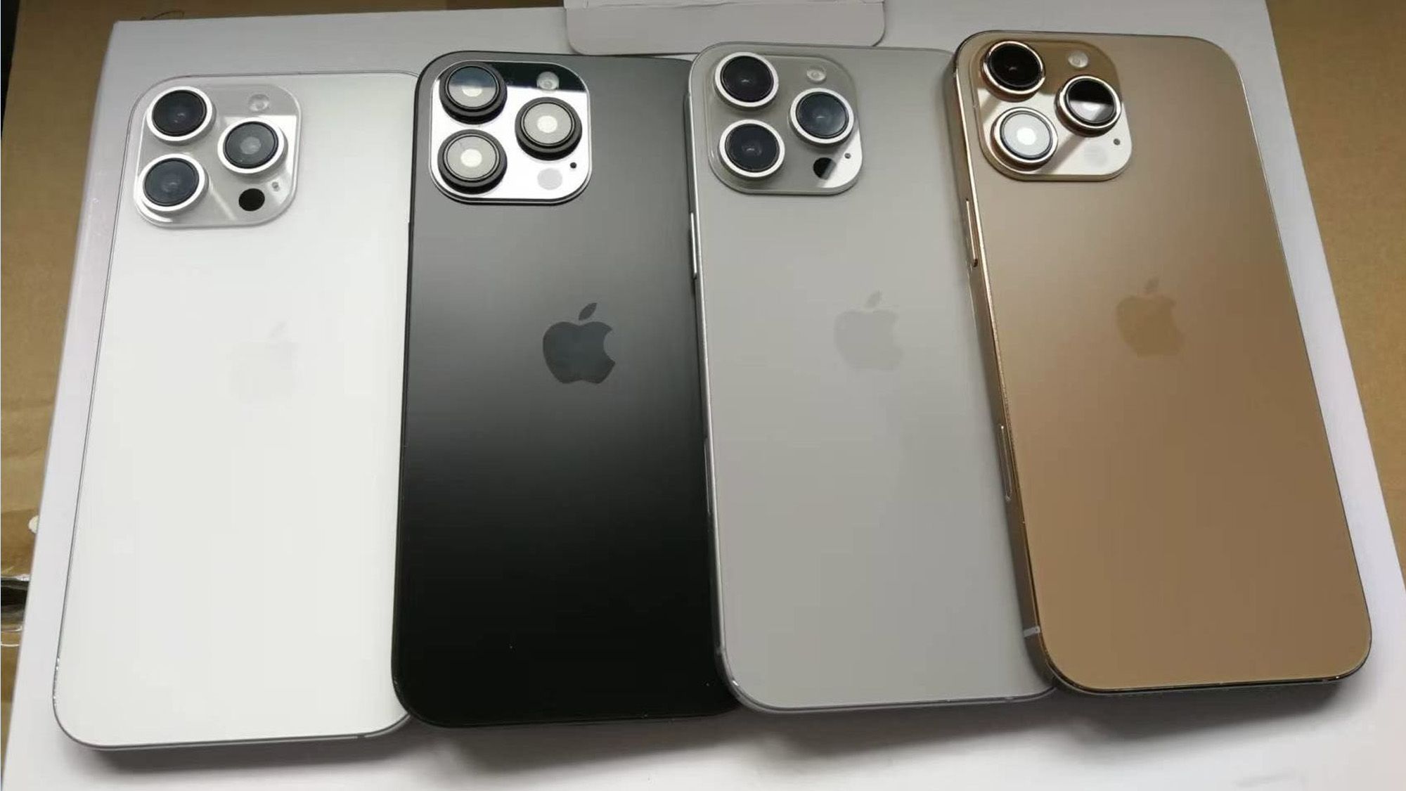 New iPhone 16 Pro Max leak shows bronze-gold color…