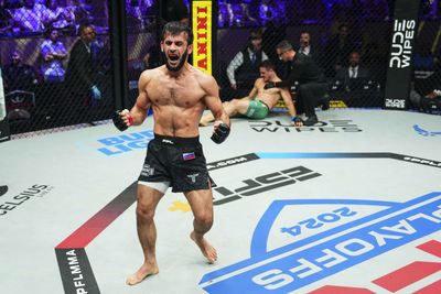 2024 PFL Playoffs 2 video: Gadzhi Rabadanov crushes Michael Dufort with left hook to reach finals