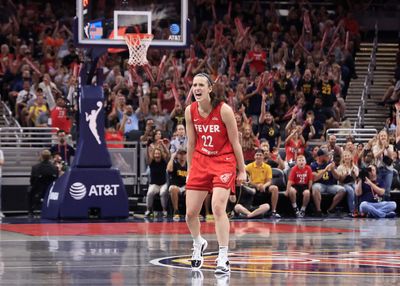 Caitlin Clark gave a very funny explanation for why she needed a breather pretty early in her first Fever game post-Olympic break