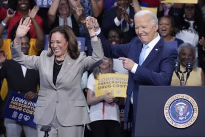 President Biden To Pass Democratic Torch To VP Harris