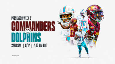 Dolphins vs. Commanders preseason: How to watch and stream