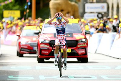 Polka Dot jersey Justine Ghekiere conquers Tour de France Femmes stage 7 as Niewiadoma holds onto yellow